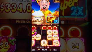 Winner winner Bow Bun dinner super lantern bonus for a big win HotPots slot machine #casino  #slots