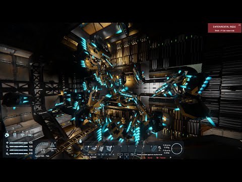 Space Engineers - Carrier with 54 Drones