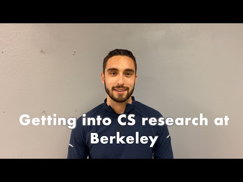 Getting into CS research at Berkeley