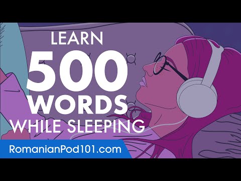 Romanian Conversation: Learn while you Sleep with 500 words