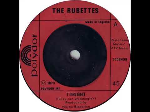 UK New Entry 1974 (151) Rubettes - Tonight