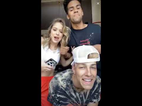 Taylor Holder TikTok live Part 1 ft. Nate and Kelianne Friday May 8, 2020