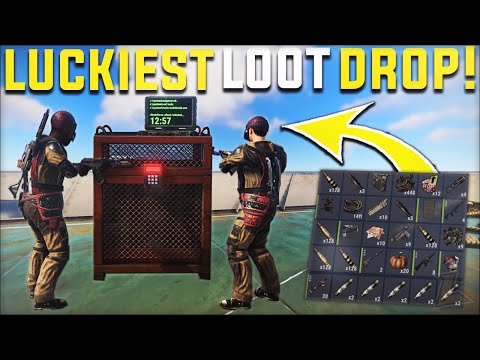 THE LUCKIEST RUST CARGO SHIP LOOT RUN GAVE US INSANE WEAPON LOOT - Rust Survival Gameplay | S19-E4