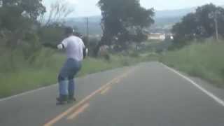 preview picture of video 'longboard downhill cariri juazeiro do norte'