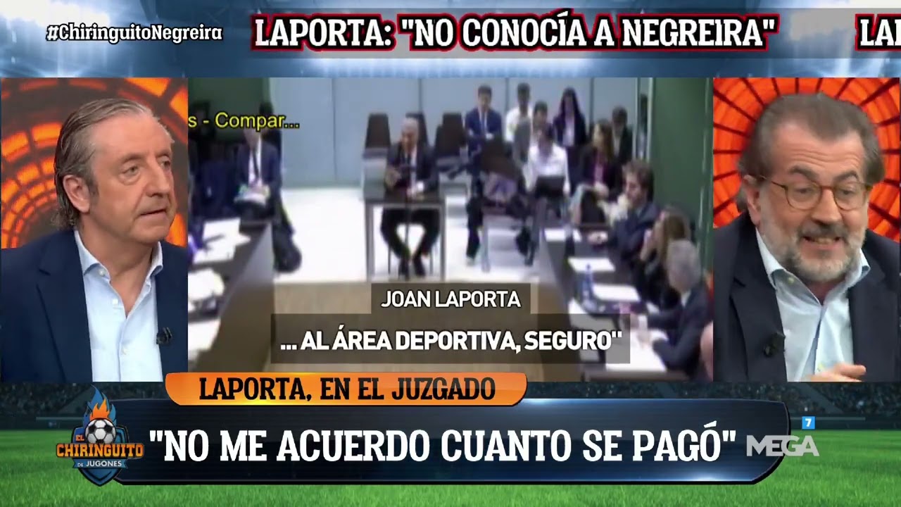 🤔⁉️ ¿QUÉ SERVICIO CONTRATÓ el BARÇA con NEGREIRA?⚡️ Tenso cara a cara entre Josep Pedrerol y Freixa