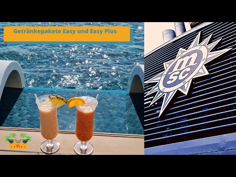 Drinks on MSC: Selection, quality and useful information