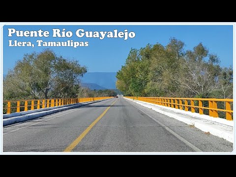 Cruzando el Puente Rio Guayalejo. Llera, Tamaulipas. 2024.