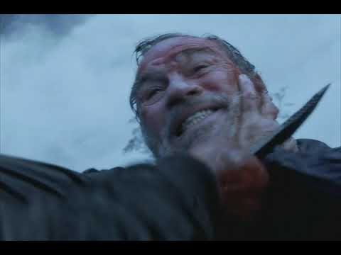Hunted - Final Knife Fight Scene - Tommy Lee Jones Benecio Del Toro