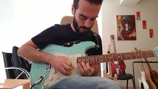 Ali Özen - "Guthrie Govan _ Regret #9 Guitar Solo Cover"