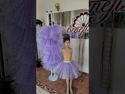 Fusta tutu fara paiete E 0004 - video 2