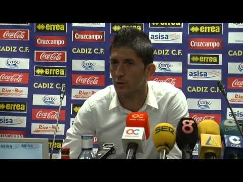 Presentación Fran Machado como jugador del Cádiz (23-07-14)