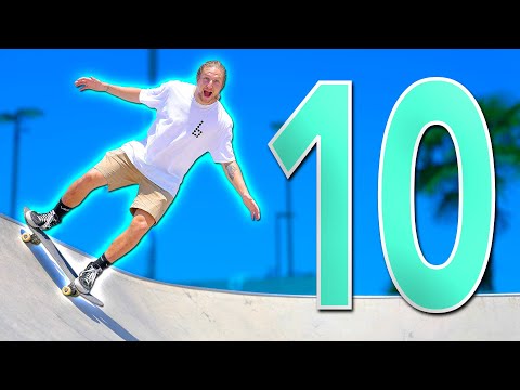 10 EASIEST SKATEPARK TRICKS FOR BEGINNERS!