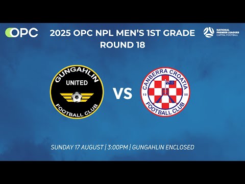Capital Football OPC NPL Men's 1st Grade Round 19 -  Gungahlin United FC vs Canberra Croatia FC