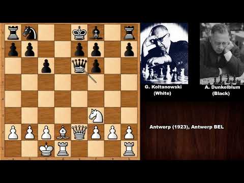 Georges Koltanowski vs Arthur Dunkelblum - Antwerp (1923)