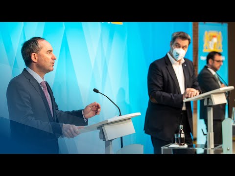 Video in Gebärdensprache: Pressekonferenz zur Corona-Pandemie (4. Mai 2021) - Bayern
