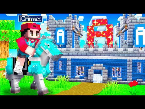 iCrimax CLAIMS CASTLE in Minecraft