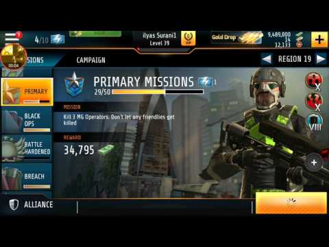 Kill Shot Bravo Region 19=30 Primary Mission Complete