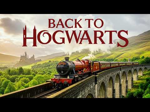Back to Hogwarts 🚂 Hogwarts Express Journey Ambience & Magical Music | September 1 Special
