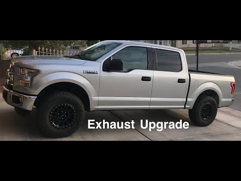 2016 F-150 3.5L V6 N/A Ti-VCT with Gibson Dual Split Exhaust(before and after)