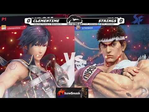 IzAw Sub Tourney 2 Winners R2 - Clementine (Chrom) Vs. Strings (Ryu) Smash Ultimate - SSBU