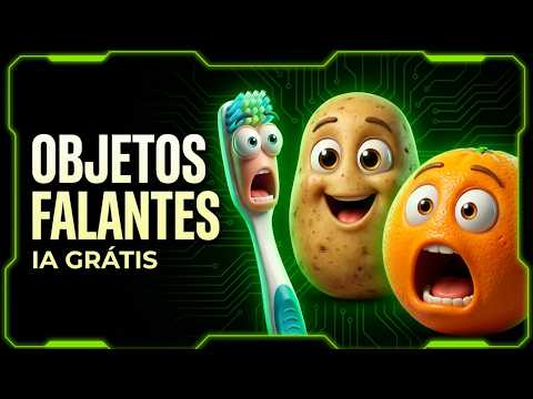 COMO FAZER OBJETOS FALANTES COM IA GRÁTIS!