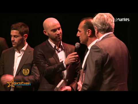 Le FC Nantes reçoit le trophée de la meilleure équipe sportive masculine de Loire-Atlantique