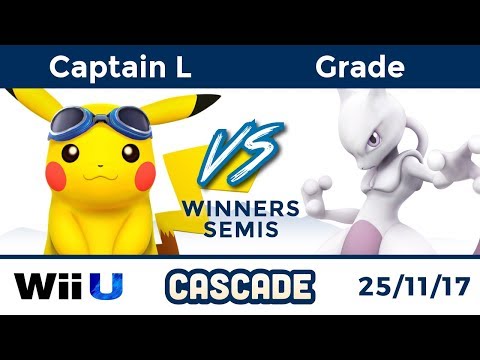 Cascade Singles: Winners Semis - Captain L (Pikachu) vs Grade (Mewtwo)