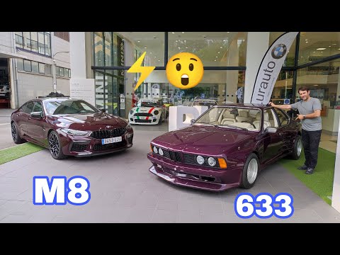 BMW M8 Vs BMW E24 633 Langenberg 😲Abuelo y Nieto juntos 🚀 en Lurauto LO NUNCA VISTO!!