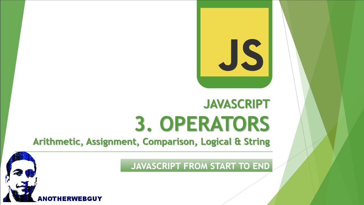 Javascript Operators | Javascript Tutorial Series #3