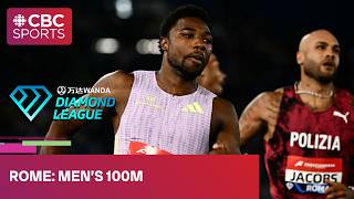 Men's 100m featuring USA's Noah Lyles, Botswana's Letsile Tebogo & more at Rome Diamond League