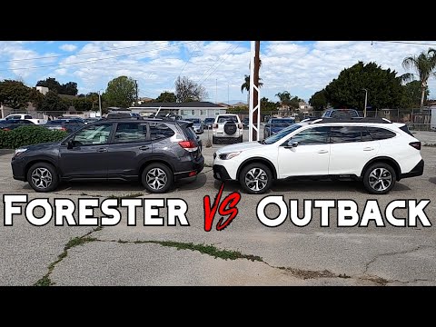 Subaru Outback vs. Forester: Which Should You Buy??
