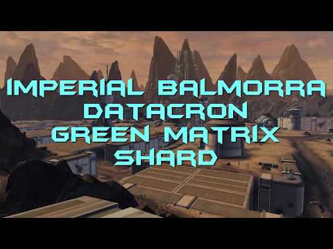 Imperial Balmorra Datacron Green Matrix Shard