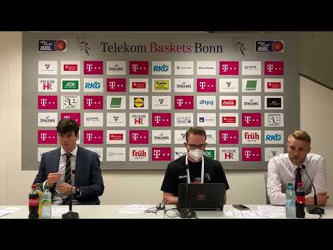 Pressekonferenz Playoffs 1/4-Finale Spiel 1: Telekom Baskets Bonn vs. Hamburg Towers