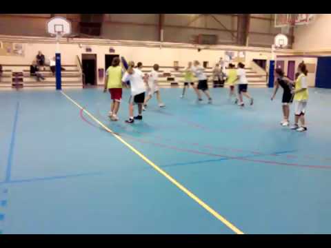 Les minimes de l'USC Monéteau à l'entrainement