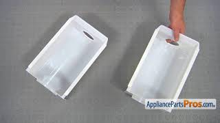 How To: Whirlpool, KitchenAid, Maytag Refrigerator Ice Container W10850492