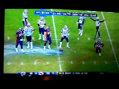 Elvis Dumervil Levels Tom Brady