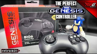 The Perfect Sega Genesis Controller! Retro-Bit Big 6 Control Pad - Unboxing &amp; Comparison