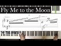 Jacob Koller - Fly Me to the Moon - Advanced Jazz Piano Cover with Sheet Music