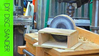 how to make disc sander | Drill Press | Izzy Swan