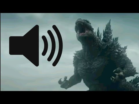 Green Godzilla but with Different Godzilla Roars