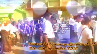 preview picture of video 'Karnaval - Pre Event Festival 3 Gunung Lembata Nusa Tenggara Timur'
