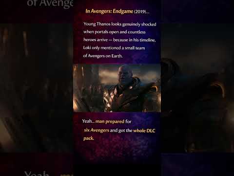 Why Was Young Thanos Surprised by the Avengers Army | Endgame?
