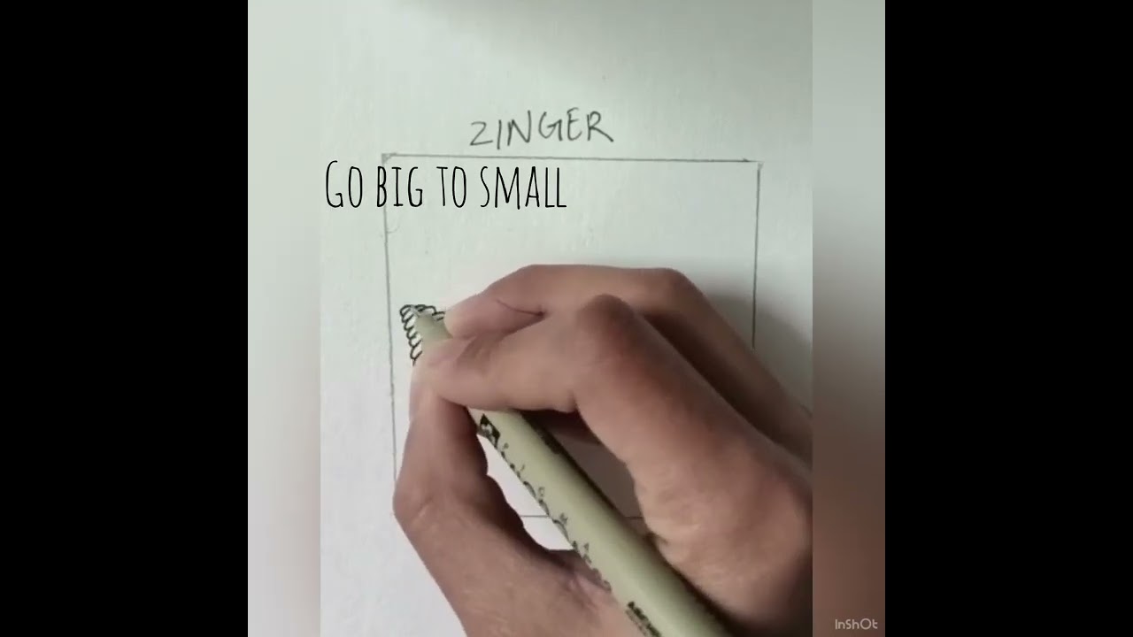 Zentangle Pattern 01 - Zinger