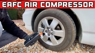 Small But Mighty!!! EAFC Portable Air Compressor Tire Inflator Review