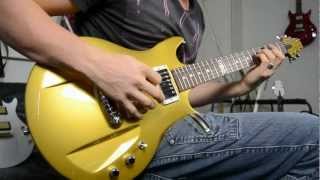 Video thumbnail for Aristides 020 - Gold - CLEAN Electric Guitar demo by Aristides Guitars