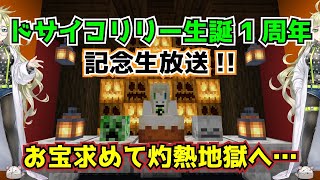 【Minecraft】生誕一周年記念！複数人（格）でネザーを冒険！！【ライブ】