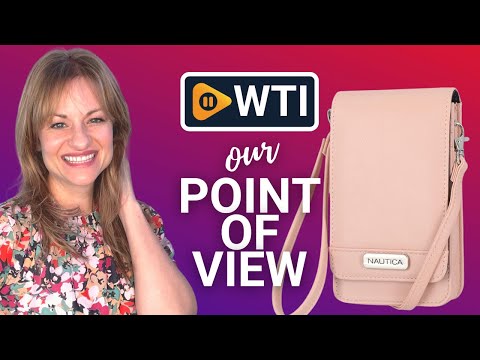 Nautica Catalina Vegan Leather RFID Womens Crossbody Cell Phone Purse Holder Wallet Blush - WTI product video review