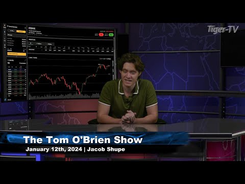 January 12th, The Tom O'Brien Show on TFNN - 2024