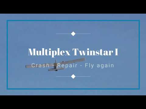 mein-multiplex-twinstar-i--crash--repair--fly-again