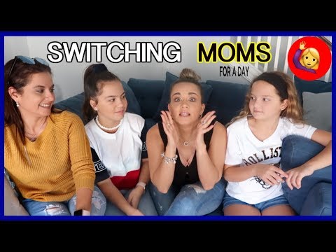 SWITCHING MOMS FOR A DAY | SISTER FOREVER Video